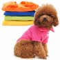 1PCS Comfortable Pet Dog Clothes Apparel Cute POLO T Shirt Size XS S M L PLS001