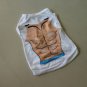 Fashion Pet Dog Clothes Apparel Cute Pectoralis Design White Waistcoat XJ001