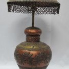 ANTIQUE BROWN LAMP