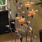 Amber Calla Lily Candleholder