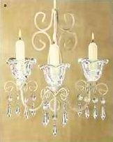 Shabby Elegance Scrollwork Candleholder