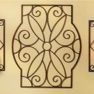 Scrollwork Wall Sconce Trio