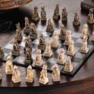 Skull Warrior Chess Set