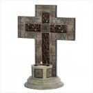 Heavenly Cross Tealight Holder