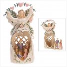 Angel Blessings Tealight Sculpture