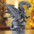 Granite Dragon Candleholder