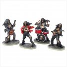 Skeleton Rock Band Figurines