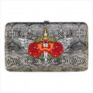 Sacred Rose Tattoo Hinge Wallet