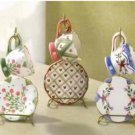 Miniature Teacups & Saucers set of 3
