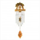 Rustic Owl Windchime