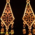 Beautiful Sterling Silver and Austrian Crystal Earrings