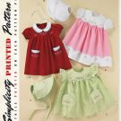 NEW Simplicity Pattern 2392 - Vintage Style 1950's Dress & Bonnet