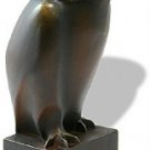 Owl Bonded Bronze Sculpture Statue Figurine Francois Pompon France French Art