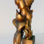 FUTURISTIC MAN 8" MODERN ART STATUE SCULPTURE UMBERTO BOCCIONI BRONZE FINISH DYNAMISM