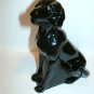 Mosser Handmade Glass Black Labrador Lab Dog Figurine Paperweight Made in USA!