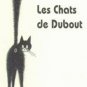 Albert Dubout "Escape Plan" Cat On Stool Afraid of Mice Mouse Statue Sculpture France