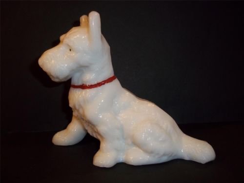 glass scottie dog figurine