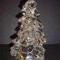 Mosser Glass Clear Crystal 5.5" Christmas Tree Figurine Holiday Made In USA!