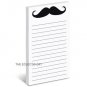 MUSTACHE STICKY NOTES (75) & MUSTACHE BOOK MARKS MARK IT TABS CLIPS (6) SET NEW!