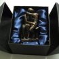 THE KISS NUDE MINI SCULPTURE STATUE POCKET ART RODIN Bronze Finish In Box