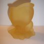 Heisey by Imperial for HCA Sunshine Yellow Satin Fish Match Holder