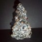 Mosser Glass Crystal Clear 2.75" Mini Christmas Tree Figurine Holiday Made In USA!