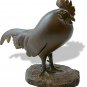Sleeping Rooster Grand Bronze Sculpture Statue Francois Pompon France Bonded Bronze