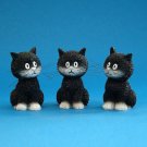 Three Extra Baby Kittens "Cats In A Row" Statue Figurine Albert Dubout France