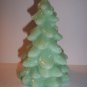 Mosser Glass Jade Jadeite Green 8" Large CHRISTMAS TREE Figurine Holiday