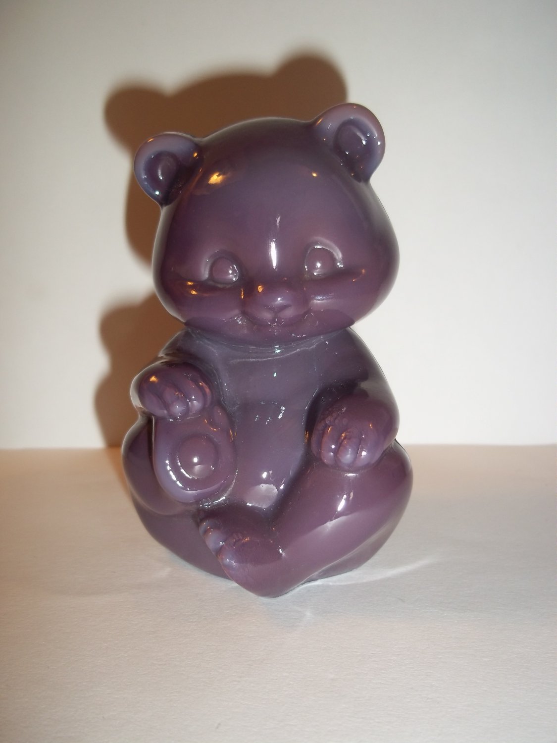 glass bear figurine