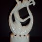 Germany Pottery Scarf Dancer Nude Figural Flower Frog Art Deco 1920-30's Marked