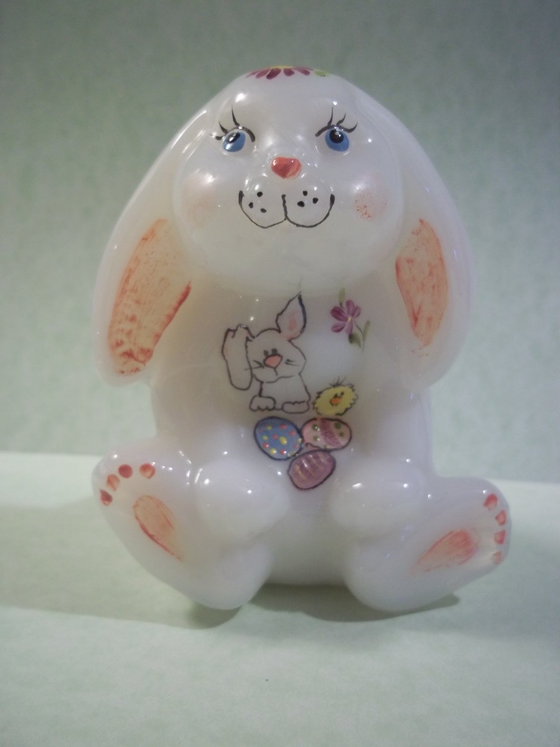 fenton rabbit figurines