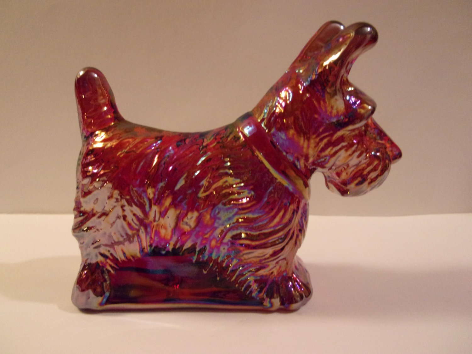 glass scottie dog figurine