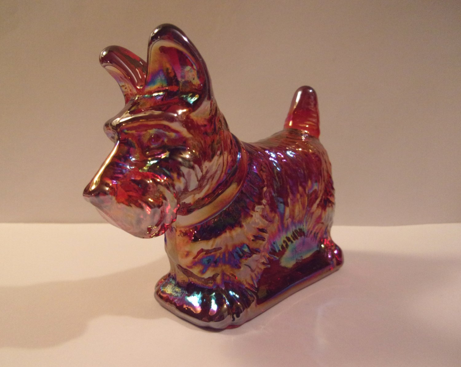 glass scottie dog figurine