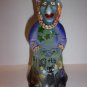 Fenton Glass Green Halloween Witch's Way Witch Figurine Ltd Ed Kim Barley #9/21