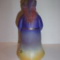 Fenton Glass Purple Out Of Candy Halloween Witch Figurine Ltd Ed Kim Barley #6/18