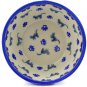 Polish Pottery Cat Pattern Bowl 5.25" Bolesawiec Stoneware