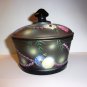 Fenton Mosser Glass "Christmas Kitten" Cat Candy Dish Box LE #11/13 Spindler