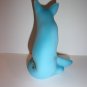 Fenton Glass Blue Canada Canadian Goose Geese Fox Figurine Ltd Ed M Kibbe #8/16
