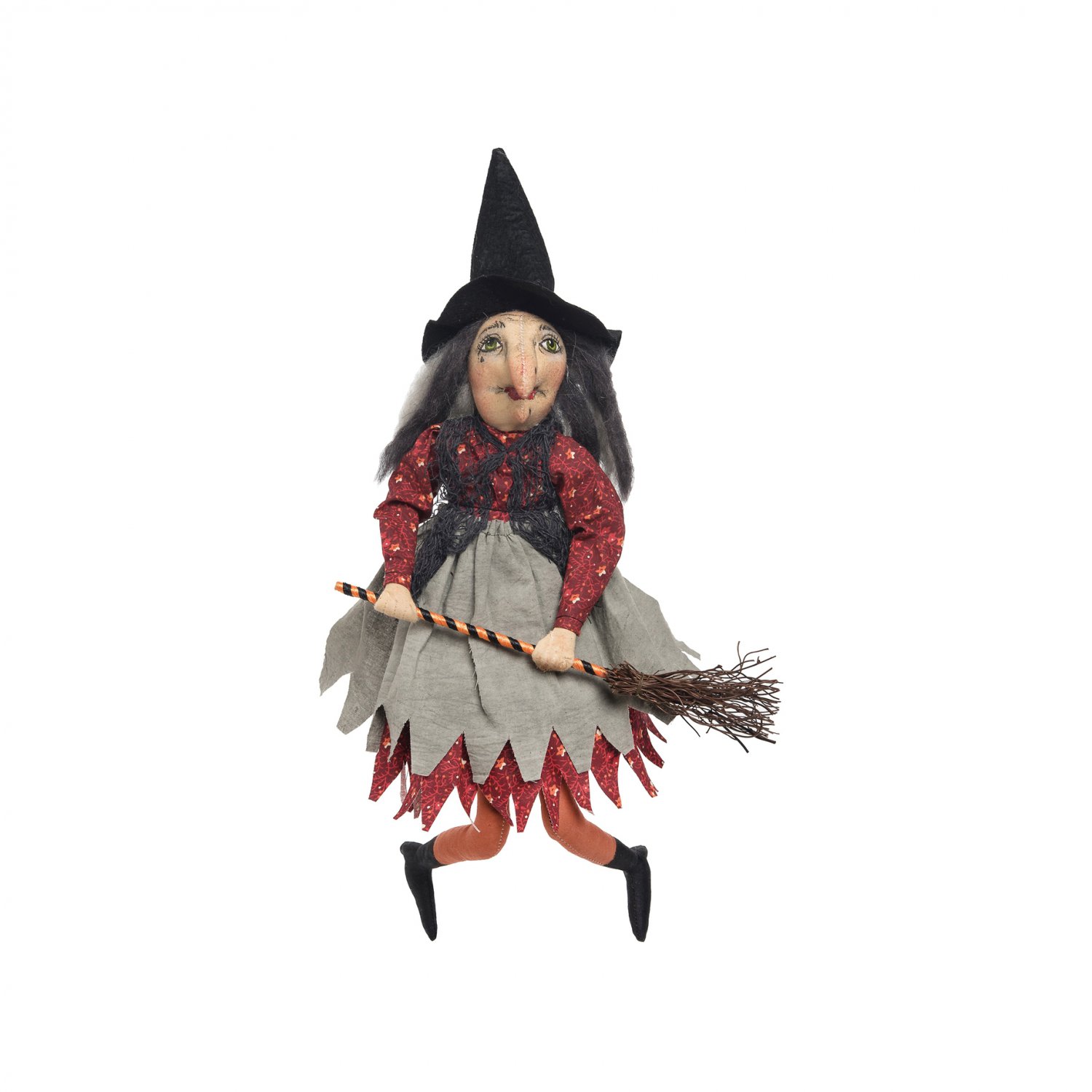 Paprika Little Witch Gathered Traditions Halloween Art Doll