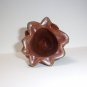 Mosser Glass Caramel Slag Swirl 5.5" Medium Christmas Tree Figurine USA!
