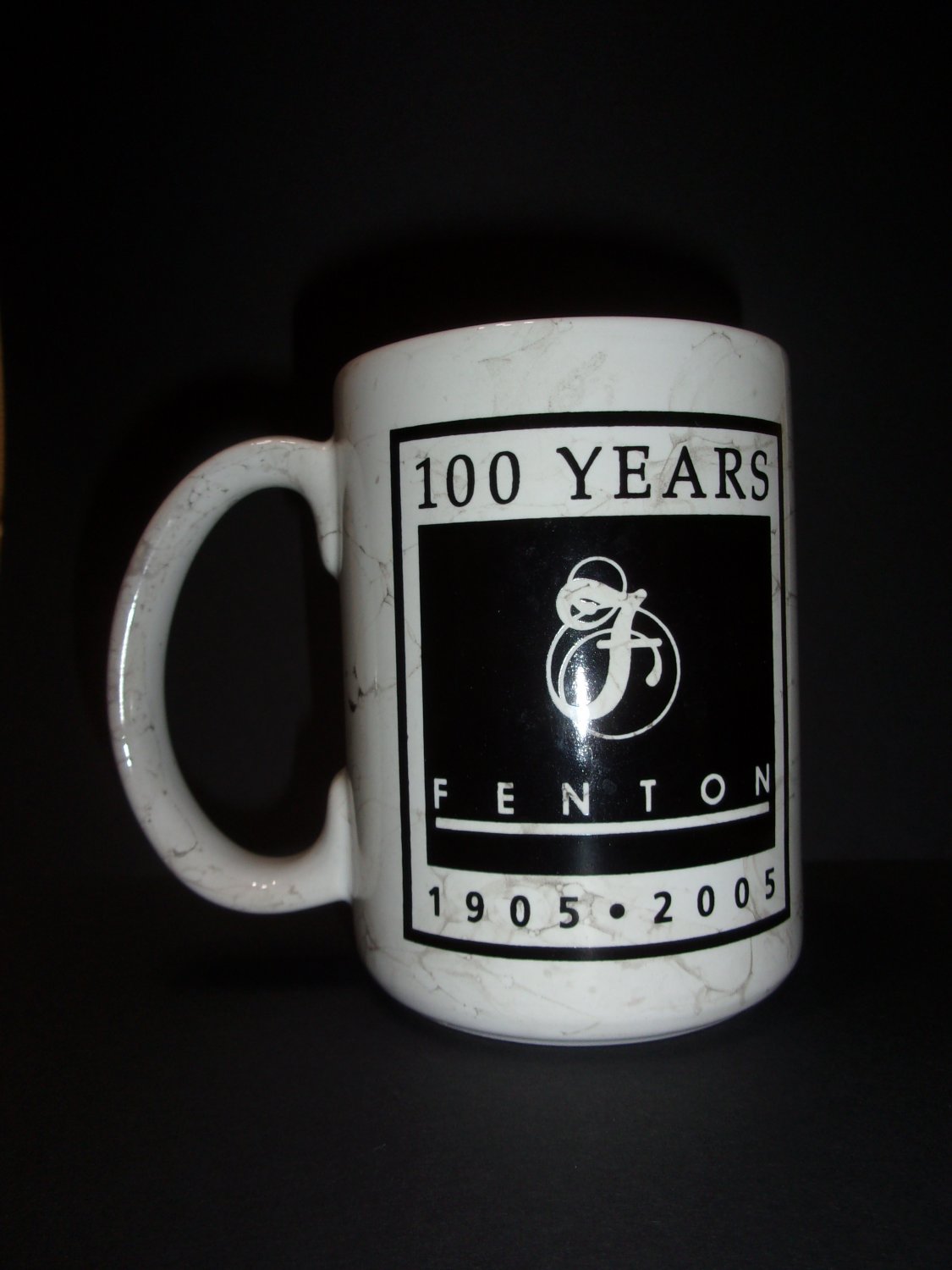 Fenton Art Glass Company 100th Anniversary Commemorative Coffee Mug