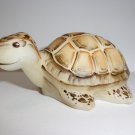 Fenton Art Glass Natural Brown Turtle Figurine Ltd Ed GSE #2/13 M Kibbe