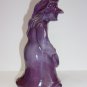 Fenton Glass Eggplant Purple Halloween Witch Figurine by Mosser