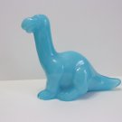 Fenton Glass Robin's Egg Blue Dinosaur Figurine Mosser Made In USA
