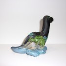 Fenton Glass Black Sleepy Time Dino Dinosaur Figurine Ltd Ed GSE #12/56 Kibbe