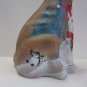 Fenton Glass Christmas "Playtime Penguins" Caramel Alley Cat Ltd Ed Kibbe #7/23
