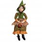 Gwinette Witch Joe Spencer Gathered Traditions Halloween Art Doll