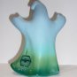 Fenton Glass Blue Boo School Halloween Seascape Ghost Figurine Ltd Ed #25/38 Barley
