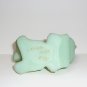 Fenton Glass Jadeite Scarecrow Halloween Puppy Dog Figurine Ltd Ed #5/27 Kibbe